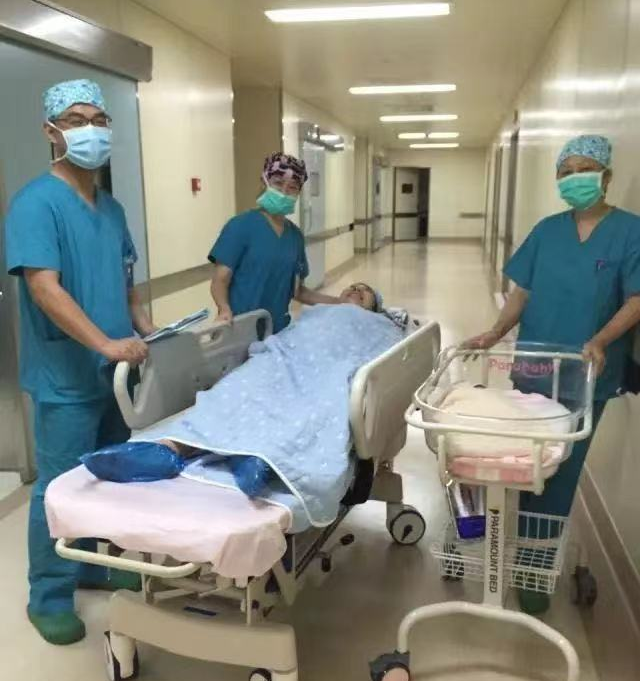 嘉兴悦程首例剖腹产手术顺利完成
